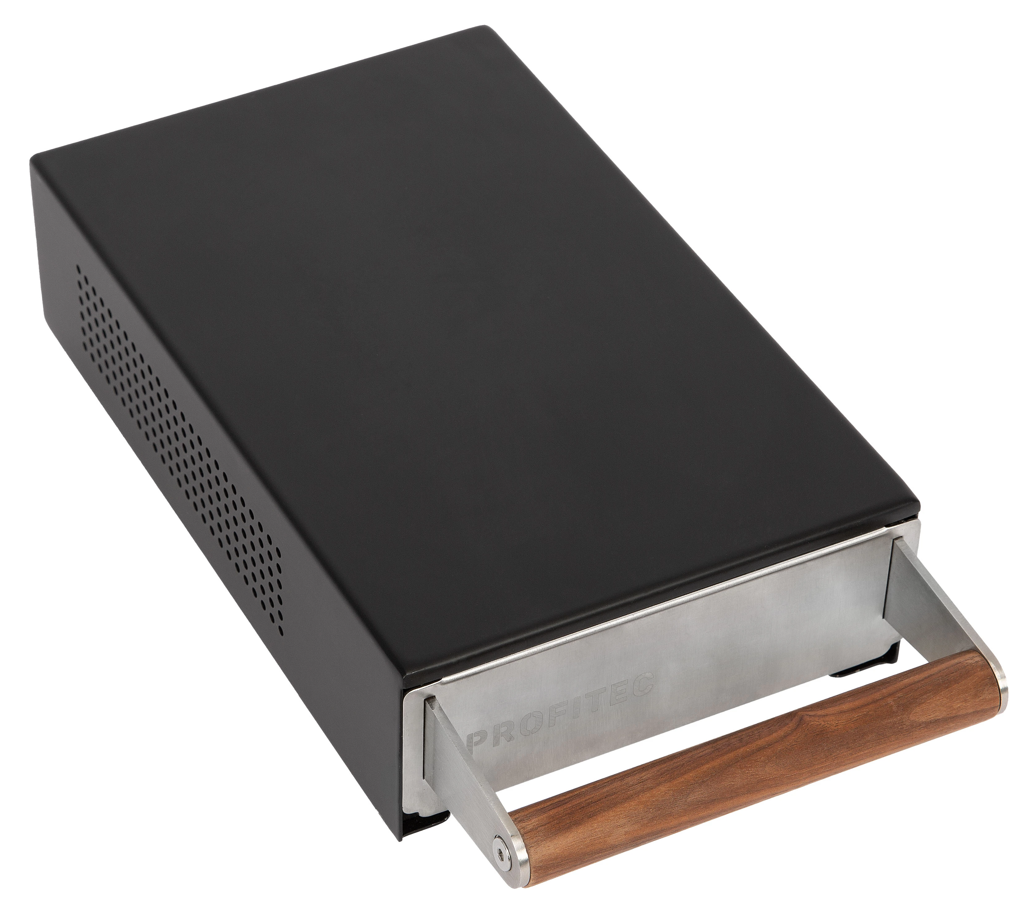 Profitec Sudschublade Schwarz mit Holzgriff Profitec Sudschublade Schwarz mit Holzgriff