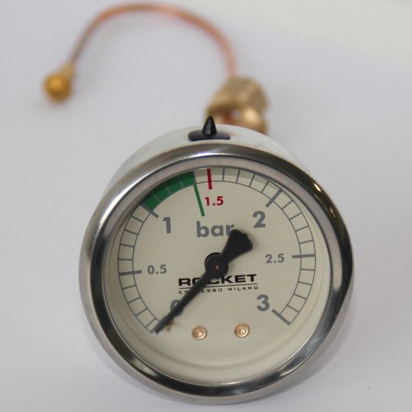 Rocket Espresso - Manometer für Kesseldruck - Cellini Plus-V2 und V3-Pid Rocket Espresso - Manometer für Kesseldruck - Cellini Plus-V2 und V3-Pid
