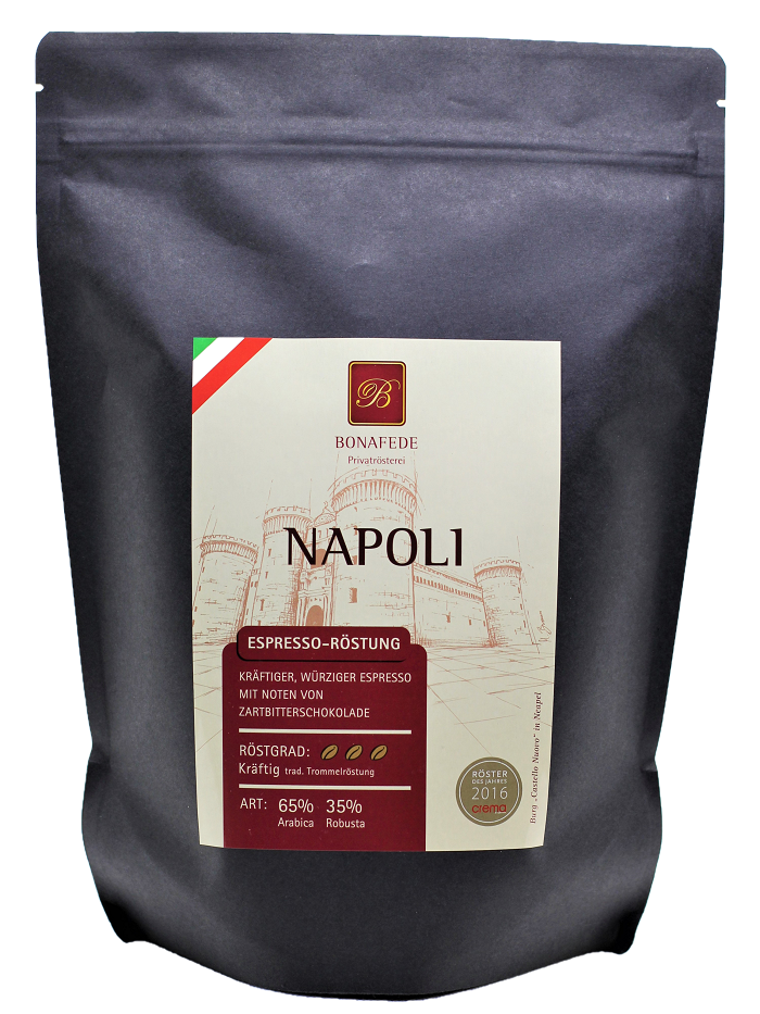 Bonafede Privatrösterei - Napoli Espresso - 500 g Bonafede Privatrösterei - Napoli Espresso - 500 g