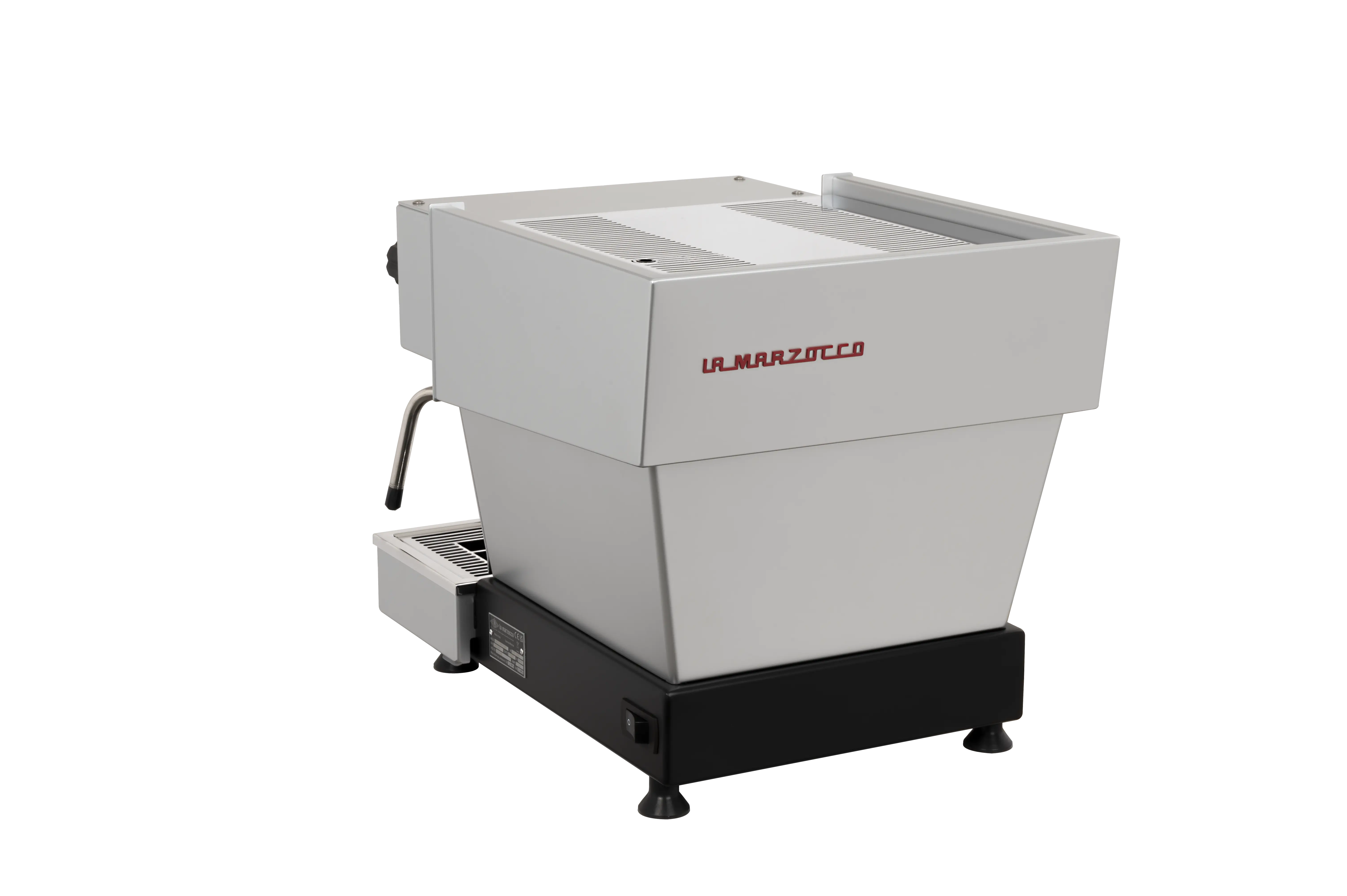 La Marzocco Linea Mini R Grau Matt hinten seitlich