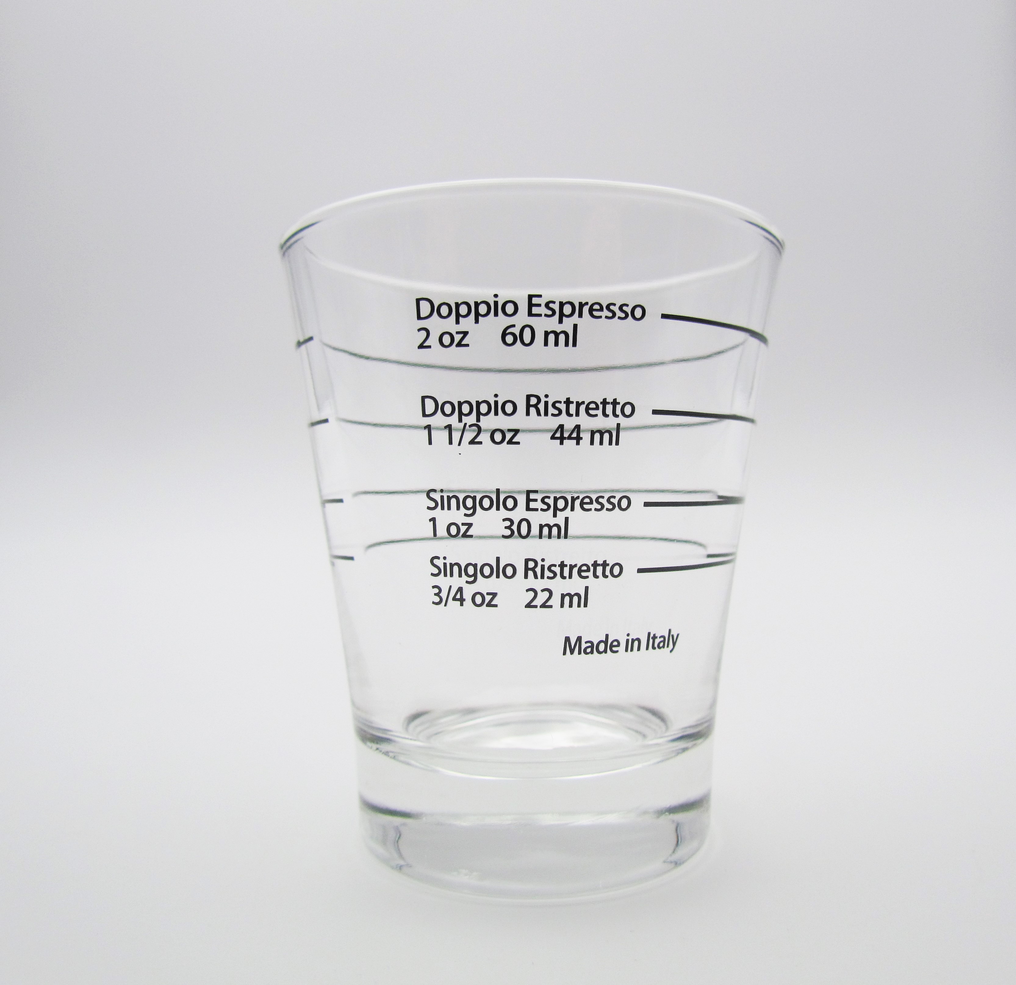 Shot-Glass mit Skala - 1 Stück Shot-Glass mit Skala - 1 Stück