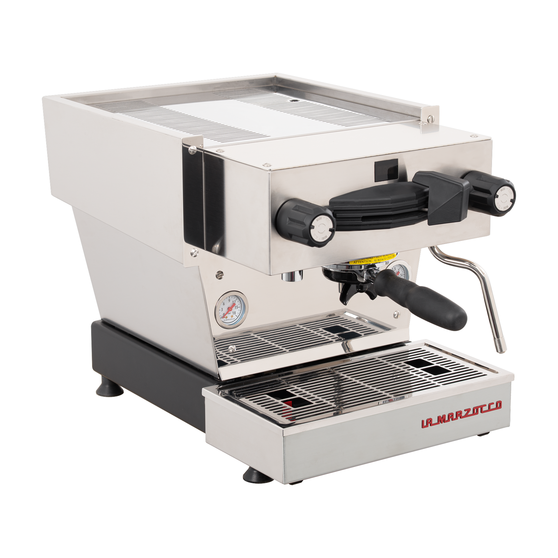 La Marzocco Linea Mini R Espressomaschine | Gebürsteter Stahl