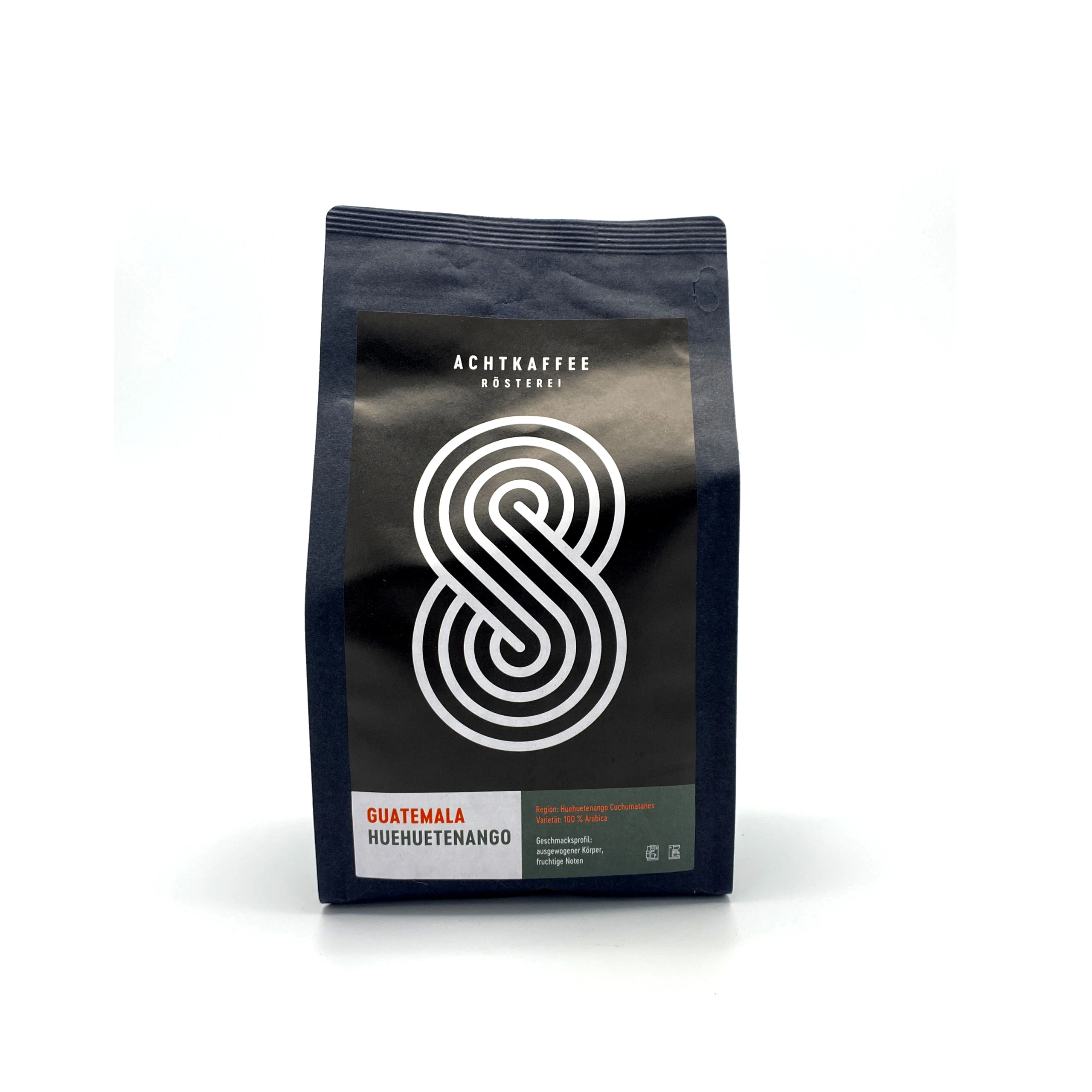 Achtkaffee Espressobohnen Guatemala Huehuetenango 500 g Achtkaffee Espressobohnen Guatemala Huehuetenango 500 g