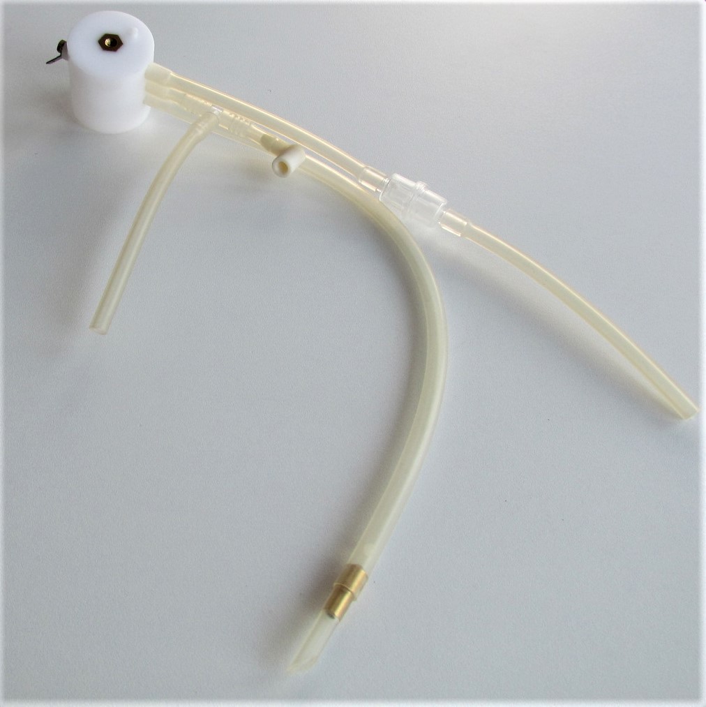 Rocket Wassertankadapter unten - mit Silikonschlauch Rocket Wassertankadapter unten - mit Silikonschlauch