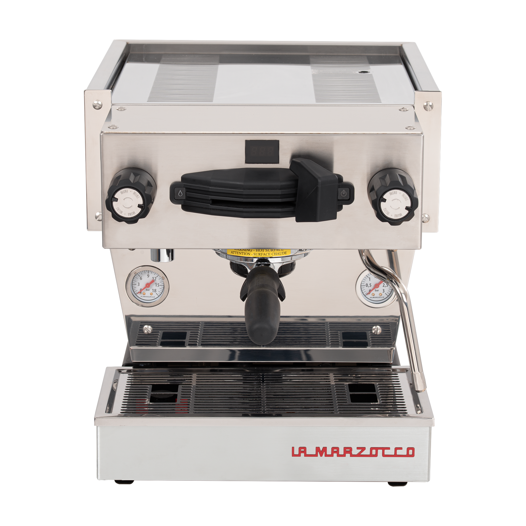 La Marzocco Linea Mini R Espressomaschine | Gebürsteter Stahl
