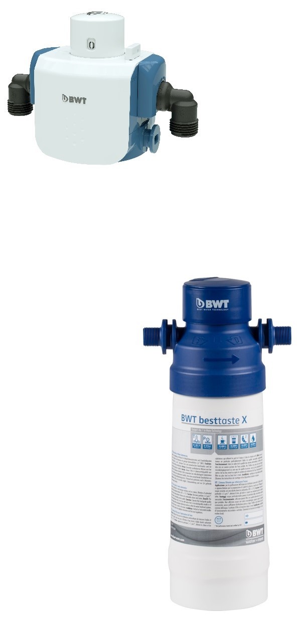 BWT besttaste Wasserfilter X Filterkerze mit Filterkopf
