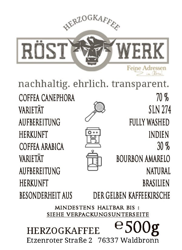 Herzog Kaffee - Crocy - Informationen Herzog Kaffee - Crocy - Informationen