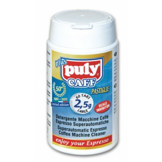 Kaffeefettlöser Puly 60 Tabletten 2,5g  NSF-Zertifizierung Inhalt 150 g Kaffeefettlöser Puly 60 Tabletten 2,5g  NSF-Zertifizierung Inhalt 150 g