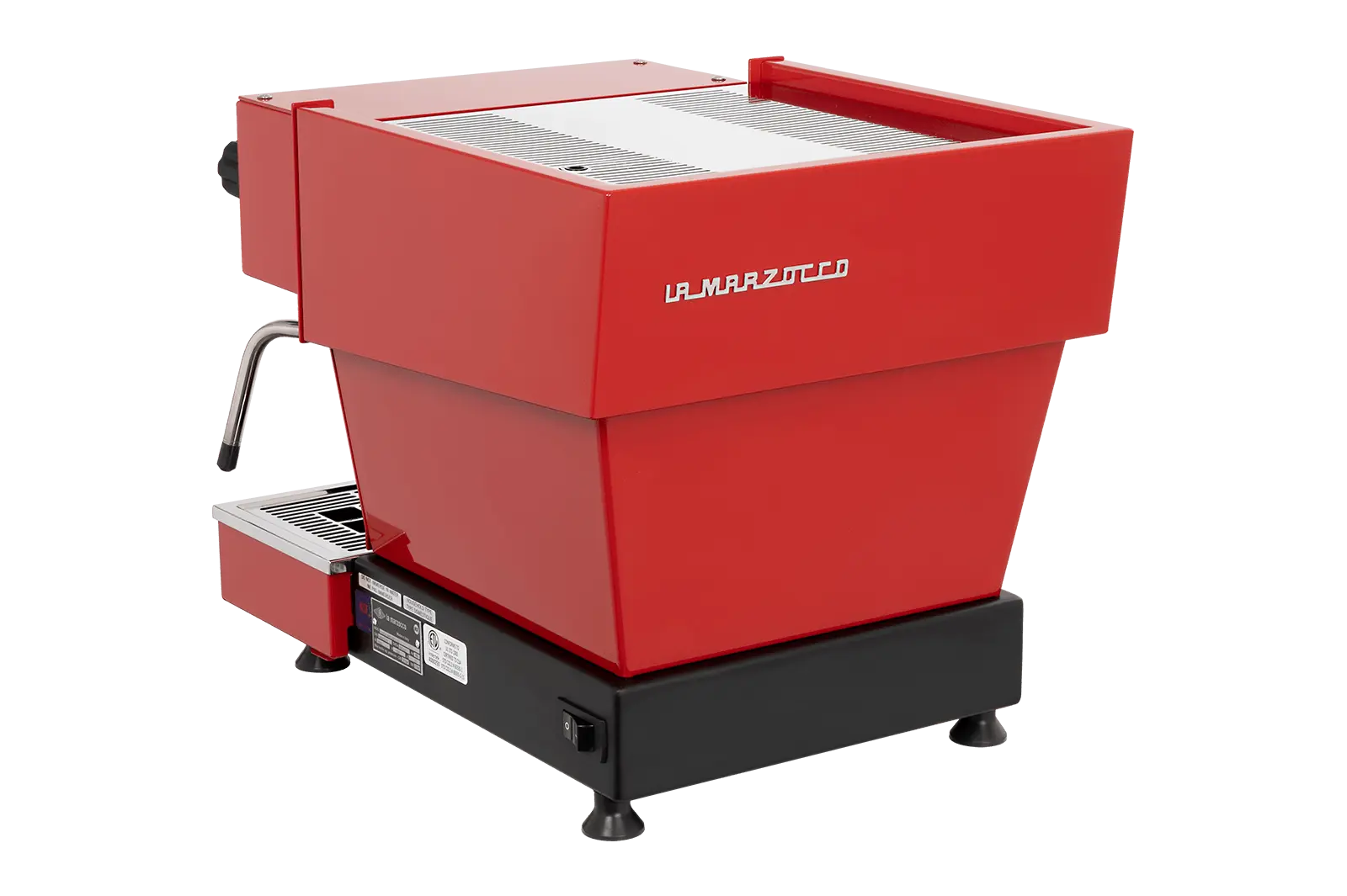 La Marzocco Linea Mini R Rot von der Seite