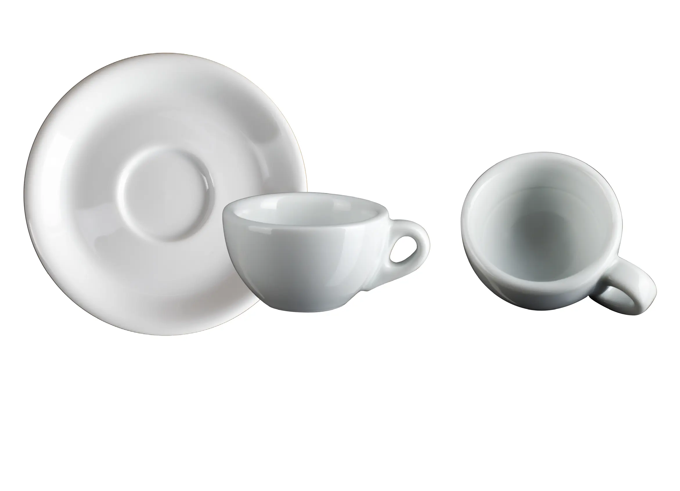 Ancap Espressotasse Napoli und Untertasse mit Eichstrich 65 ml Ancap Espressotasse Napoli und Untertasse mit Eichstrich 65 ml