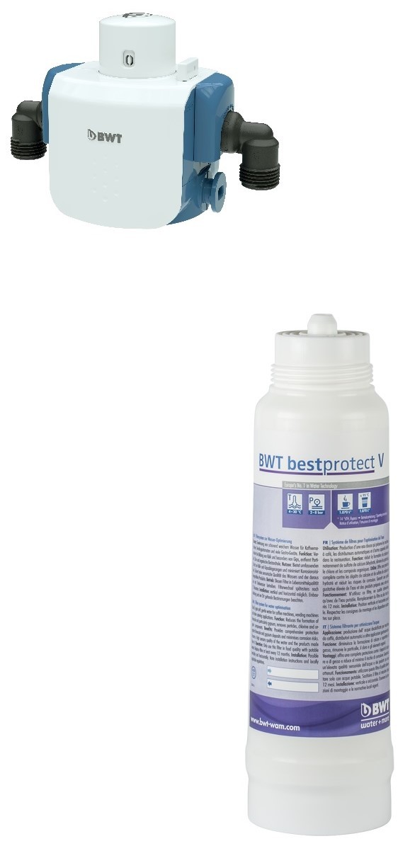 BWT bestprotect Wasserfilter V Filterkerze mit Filterkopf