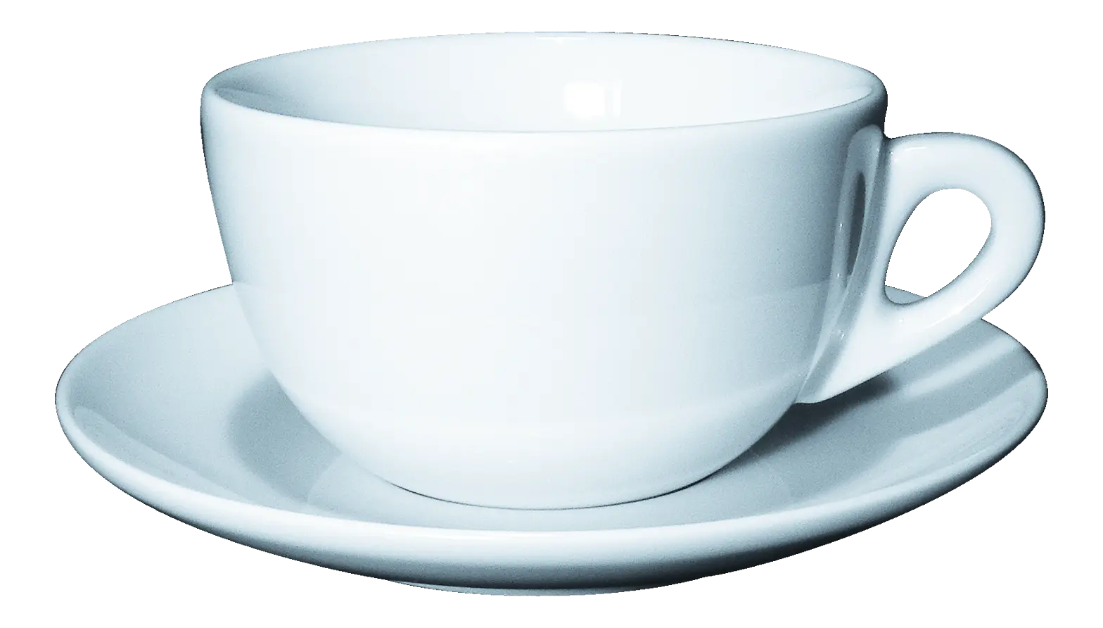 Ancap Caffelatte Tasse Verona mit Untertasse 350 ml Ancap Caffelatte Tasse Verona mit Untertasse 350 ml