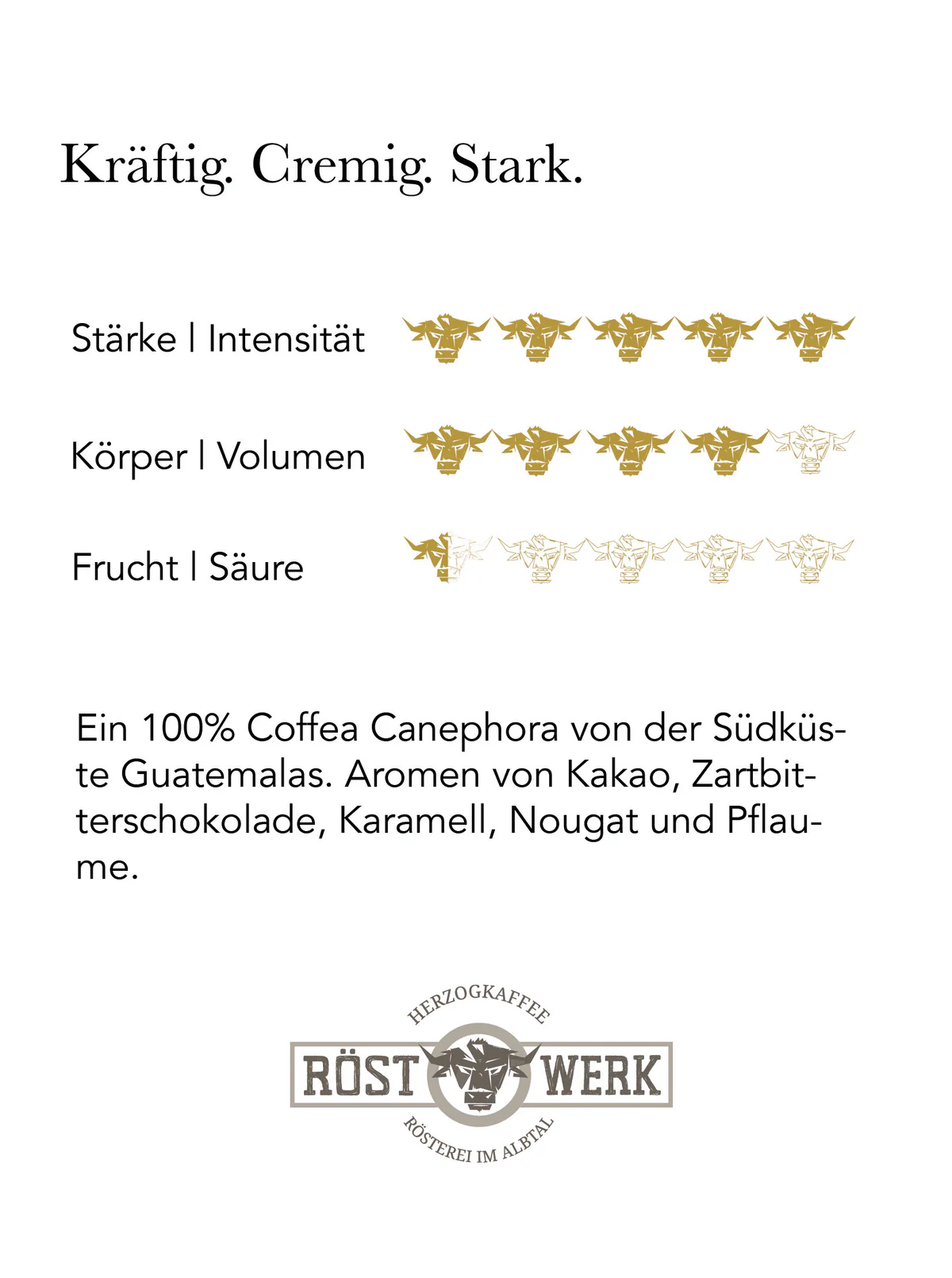 Herzog Kaffee Jabali Geschmacksprofil Herzog Kaffee Jabali Geschmacksprofil