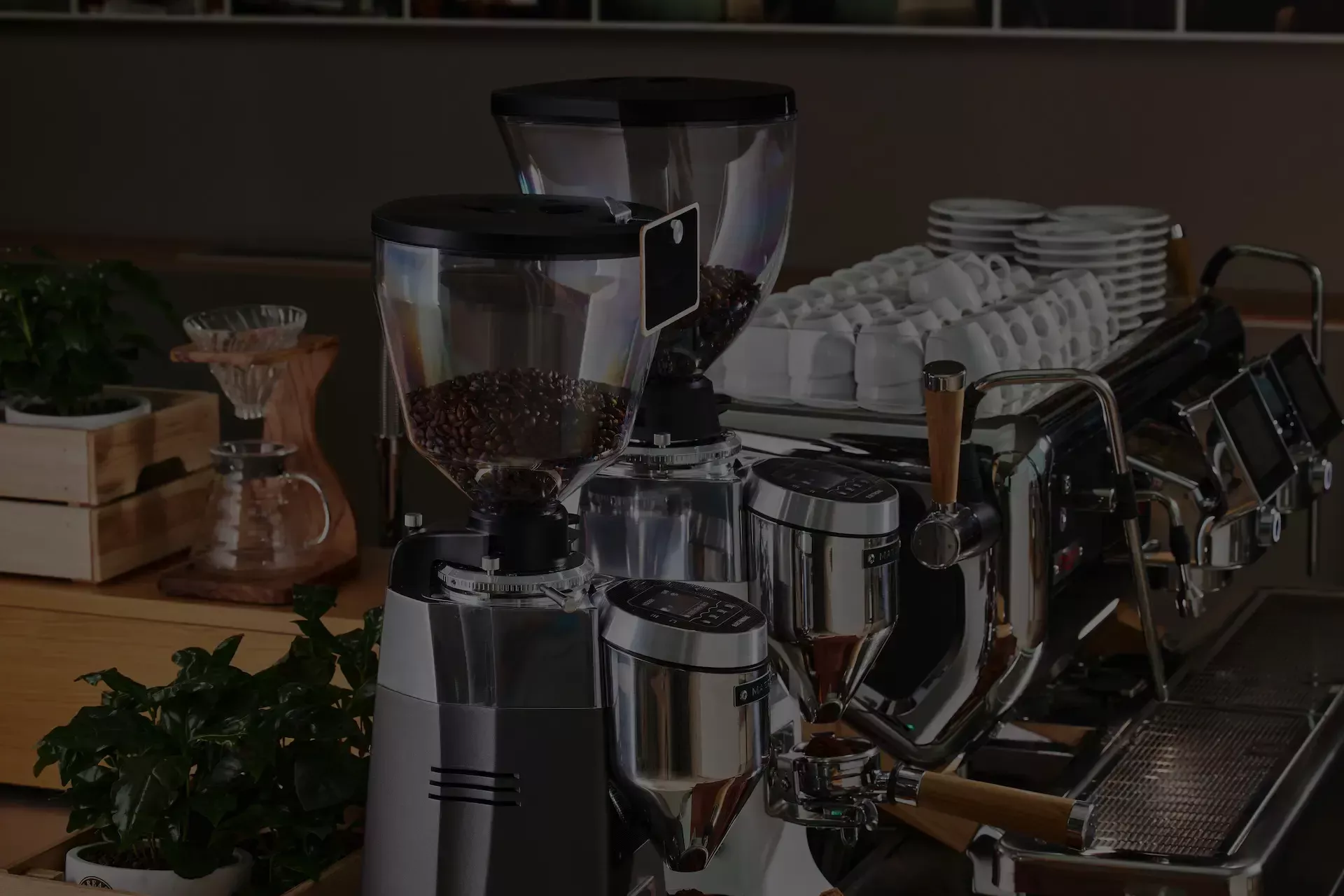 Gastronomie Espressomühle und Espressomaschine Gastronomie Espressomühle und Espressomaschine