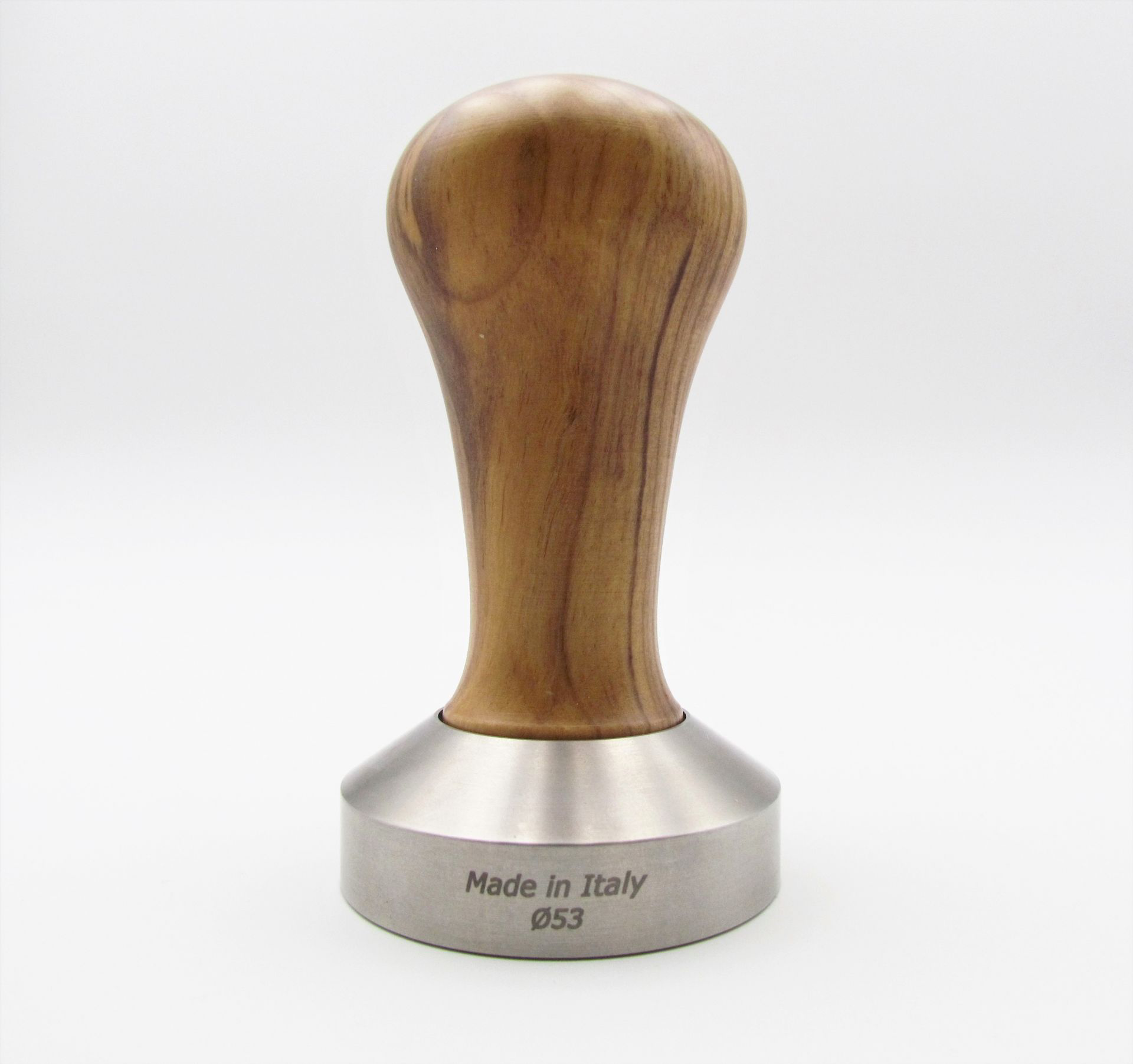Tamper aus Olivenholz - 53 mm Tamper aus Olivenholz - 53 mm