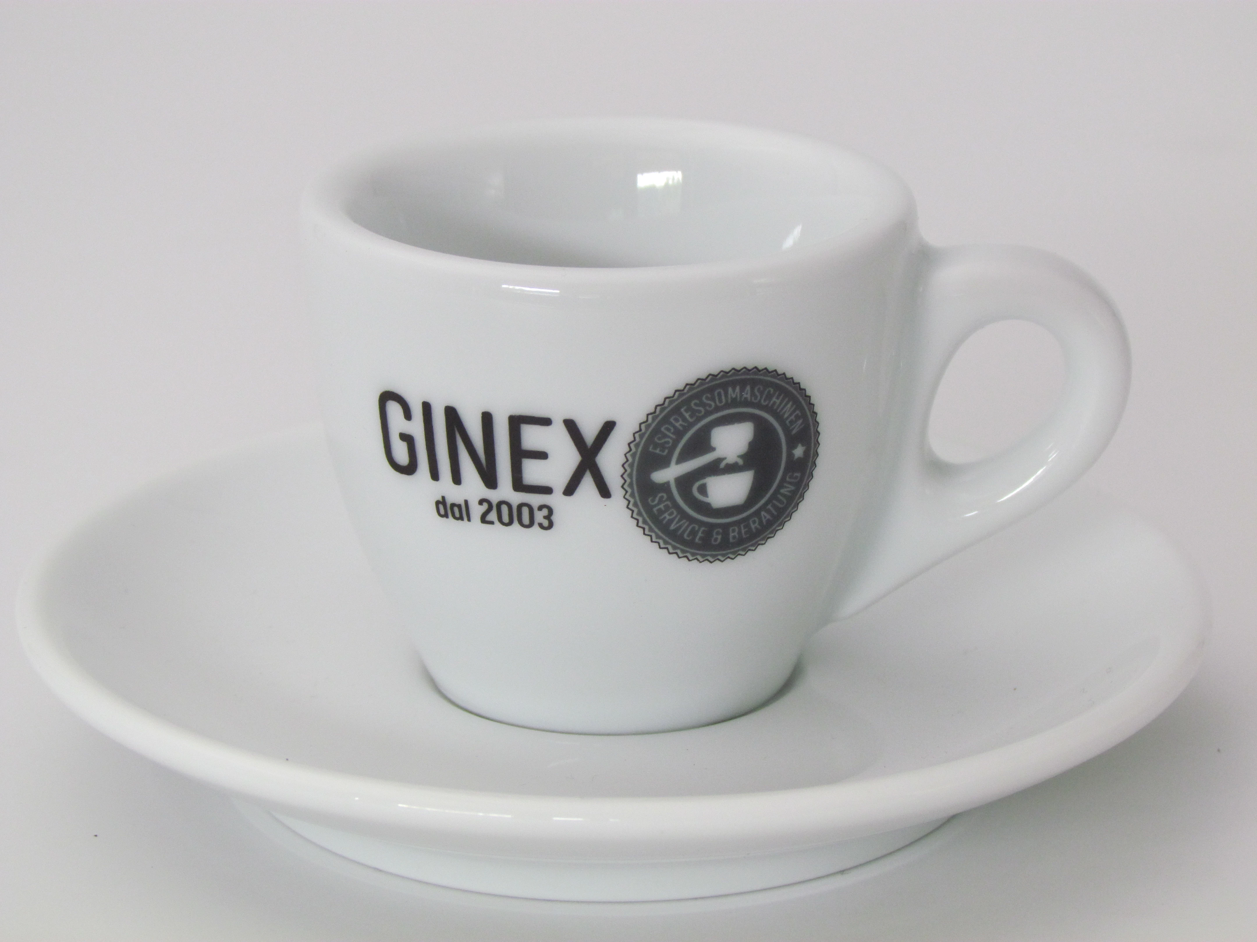 Ancap Ginex dal 2003 Espressotasse Palermo Eichstrich mit Untertasse