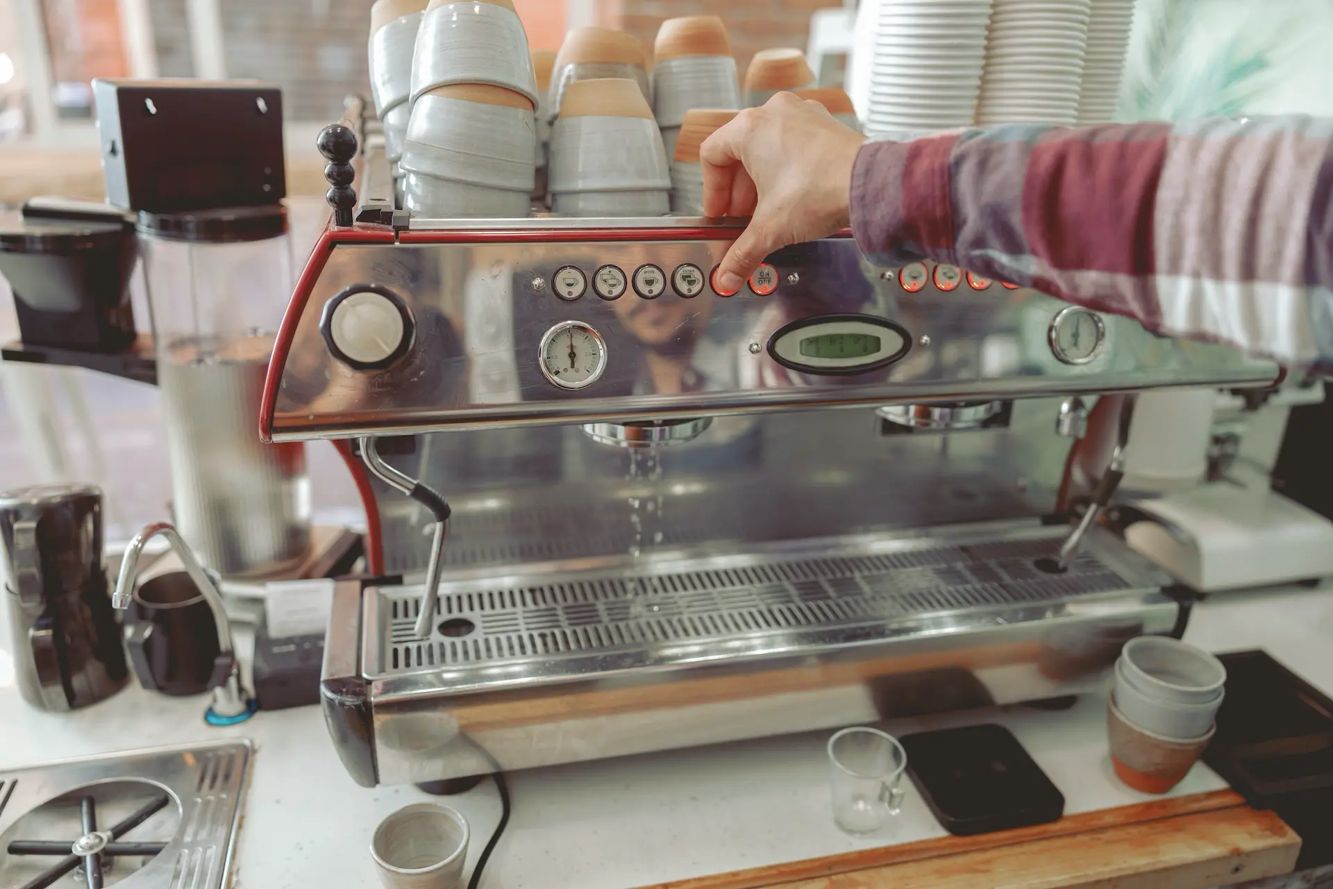 Process of Cleaning Coffee