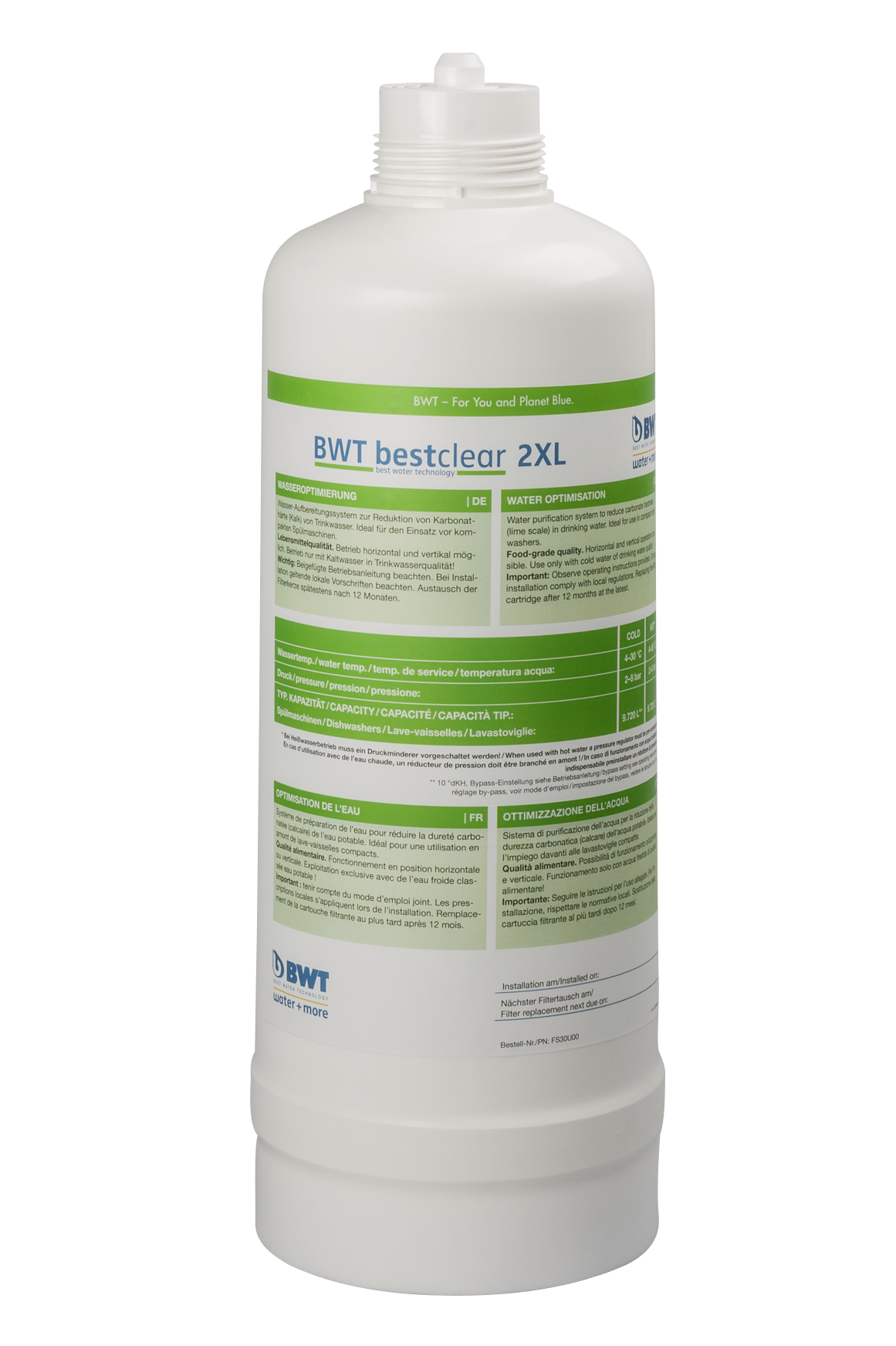 BWT Bestclear Wasserfilter 2XL Filterkerze