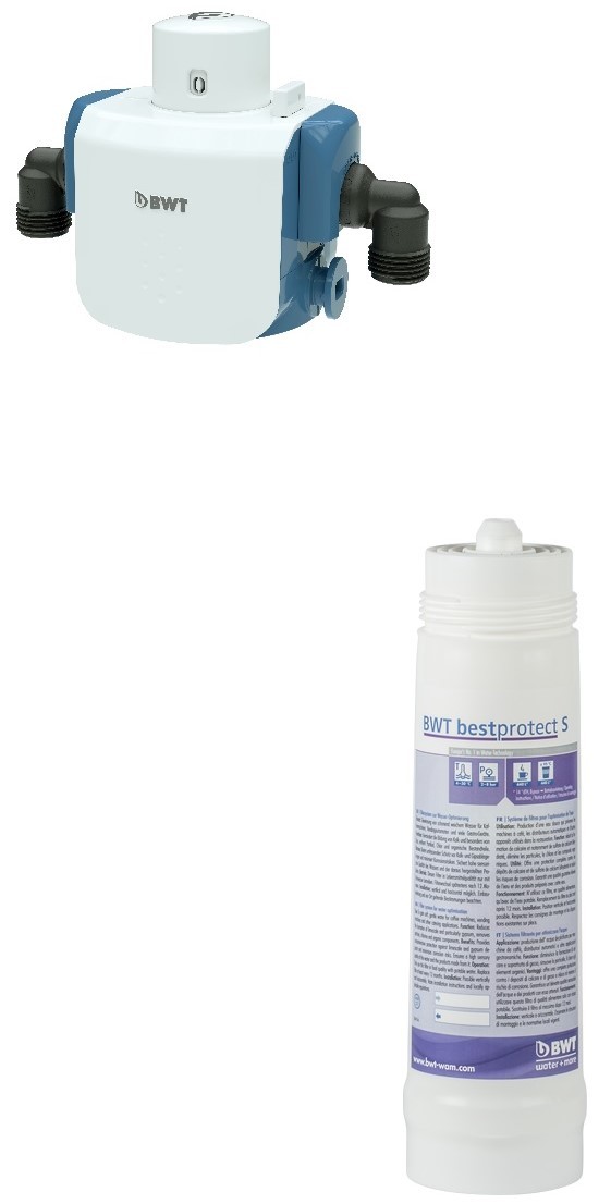 BWT bestprotect Wasserfilter S Filterkerze mit Filterkopf
