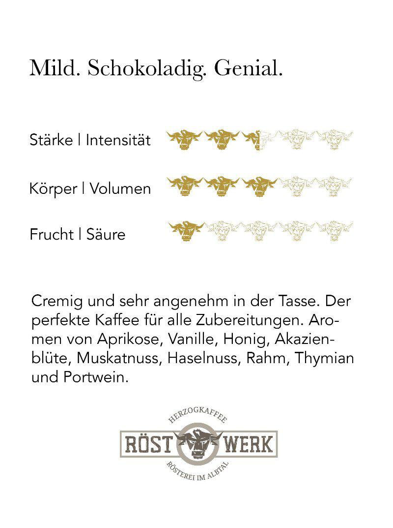 Herzog Kaffee - Rarität Mundo Novo - Eigenschaften Herzog Kaffee - Rarität Mundo Novo - Eigenschaften