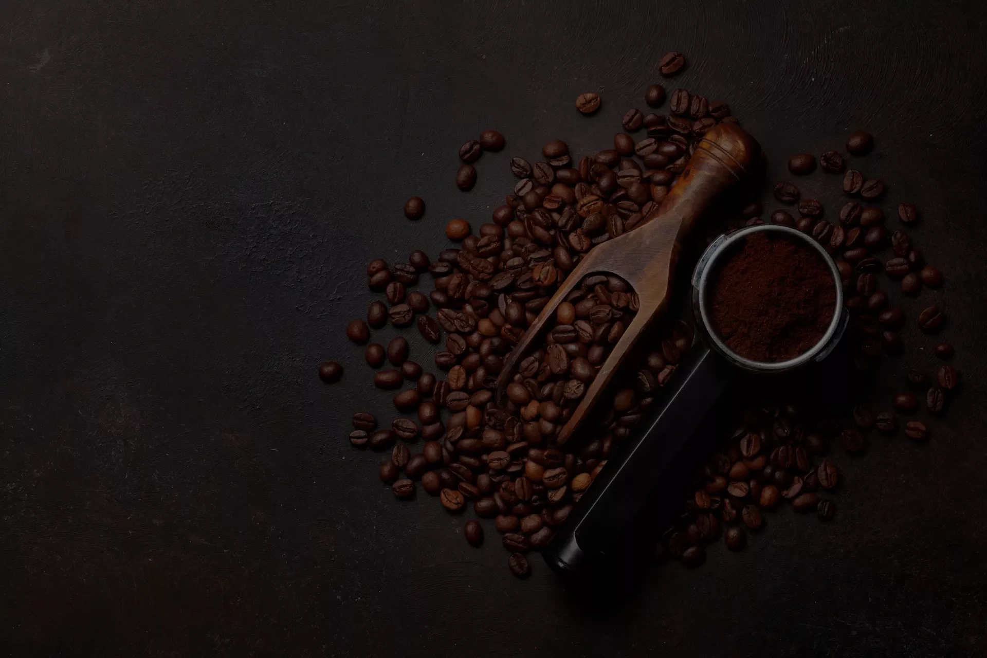 geröstete Espressobohnen