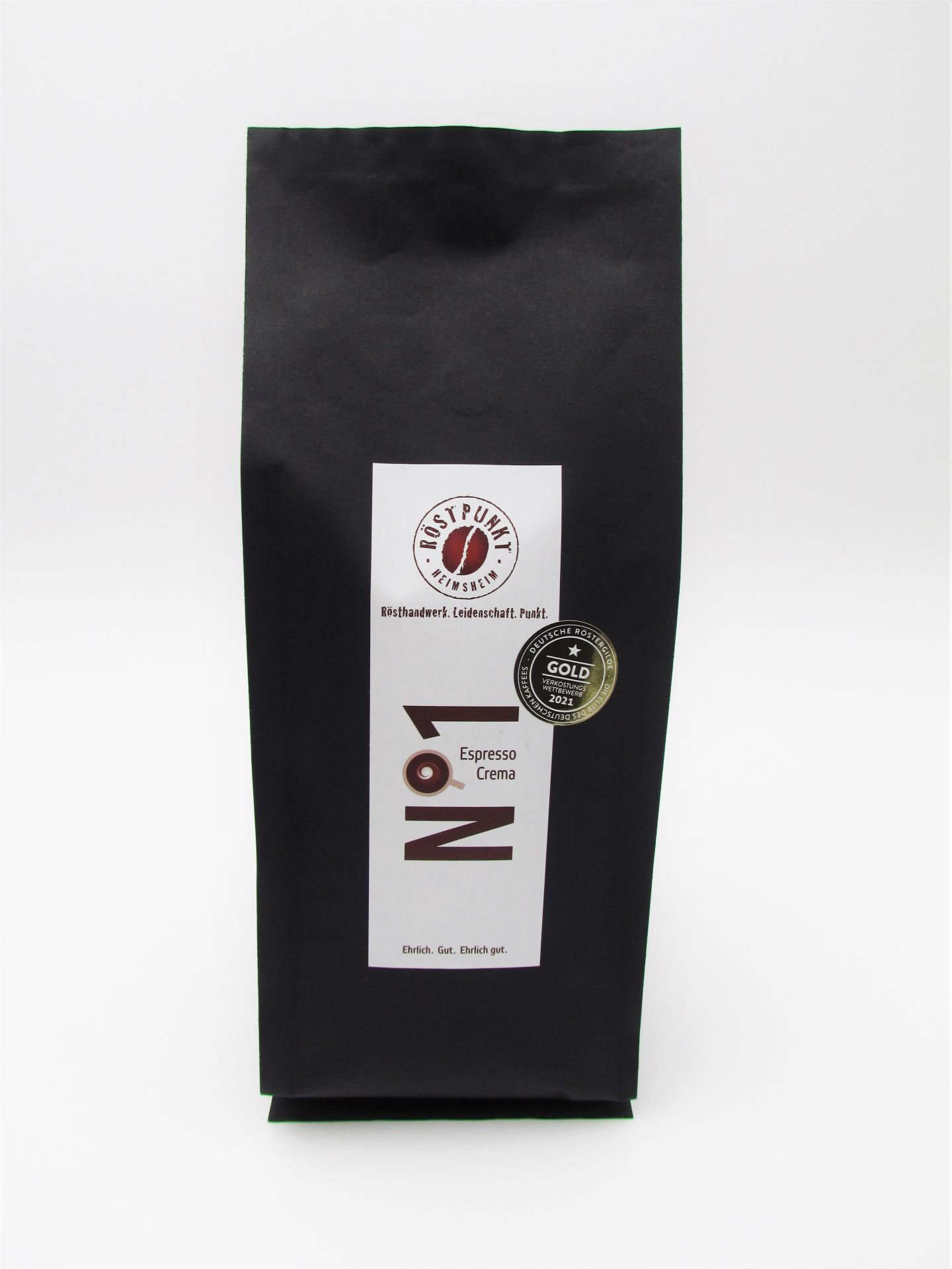 Röstpunkt Heimsheim - N. 1 - 500 g - Vorderseite Röstpunkt Heimsheim - N. 1 - 500 g - Vorderseite