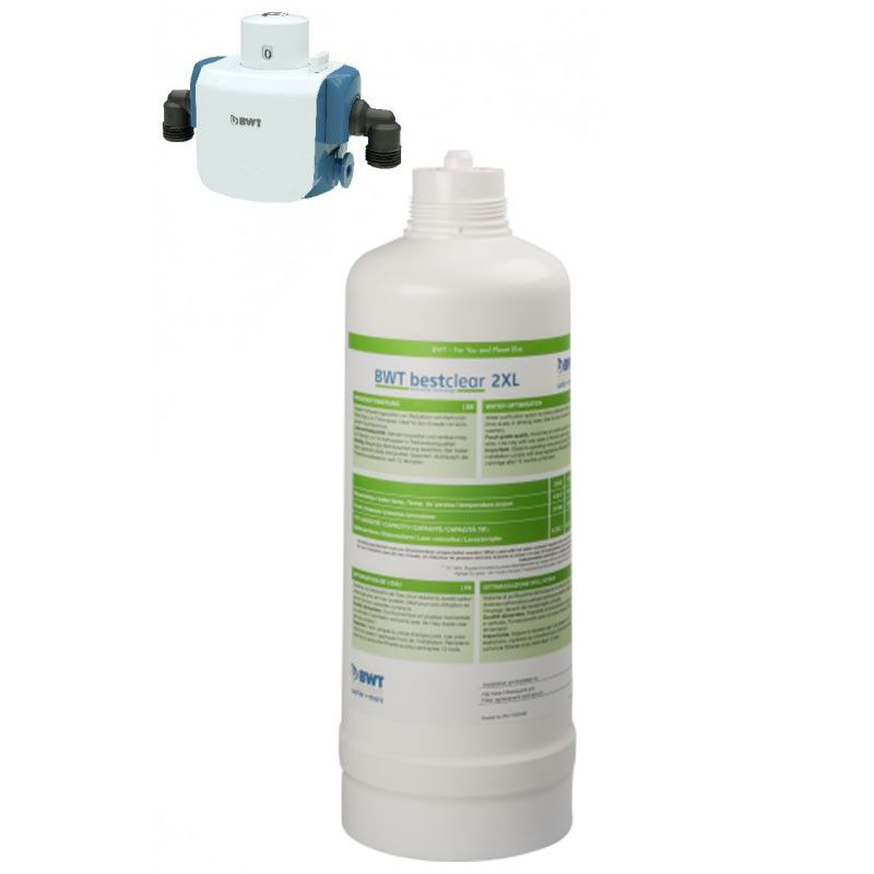 BWT Bestclear Wasserfilter 2XL Filterkerze mit Filterkopf