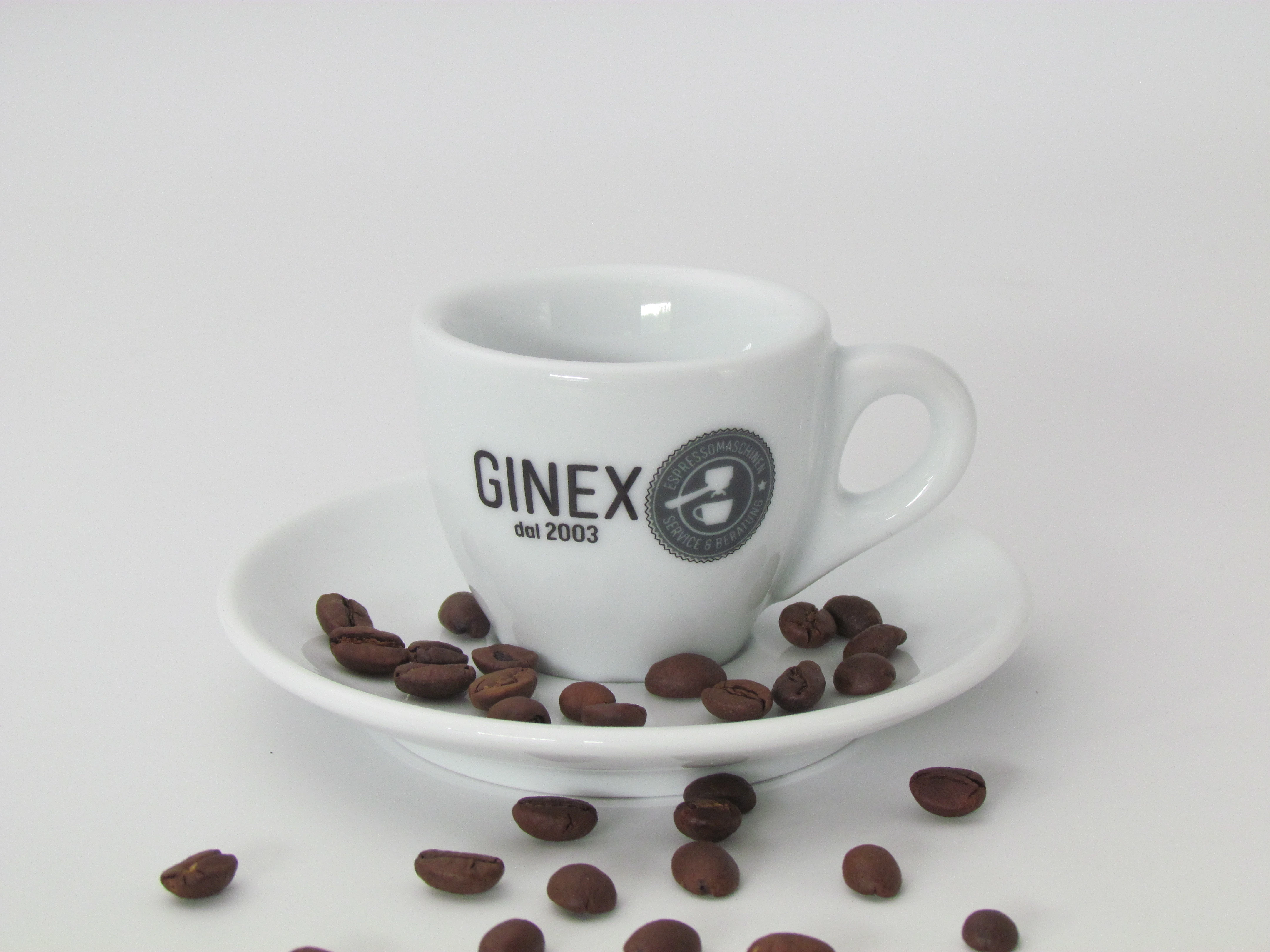 Ancap Ginex dal 2003 Espressotasse Palermo Eichstrich mit Untertasse Ancap Ginex dal 2003 Espressotasse Palermo Eichstrich mit Untertasse