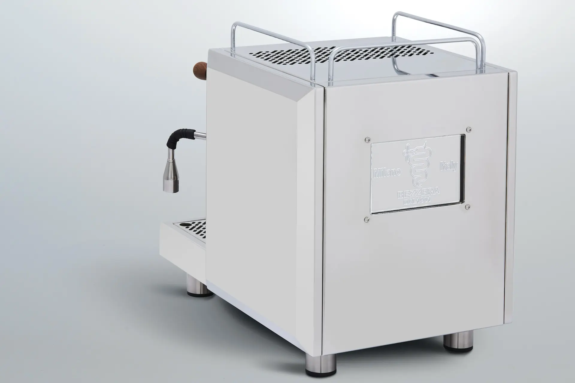 Bezzera Duo Top Espressomaschine von Hinten Bezzera Duo Top Espressomaschine von Hinten