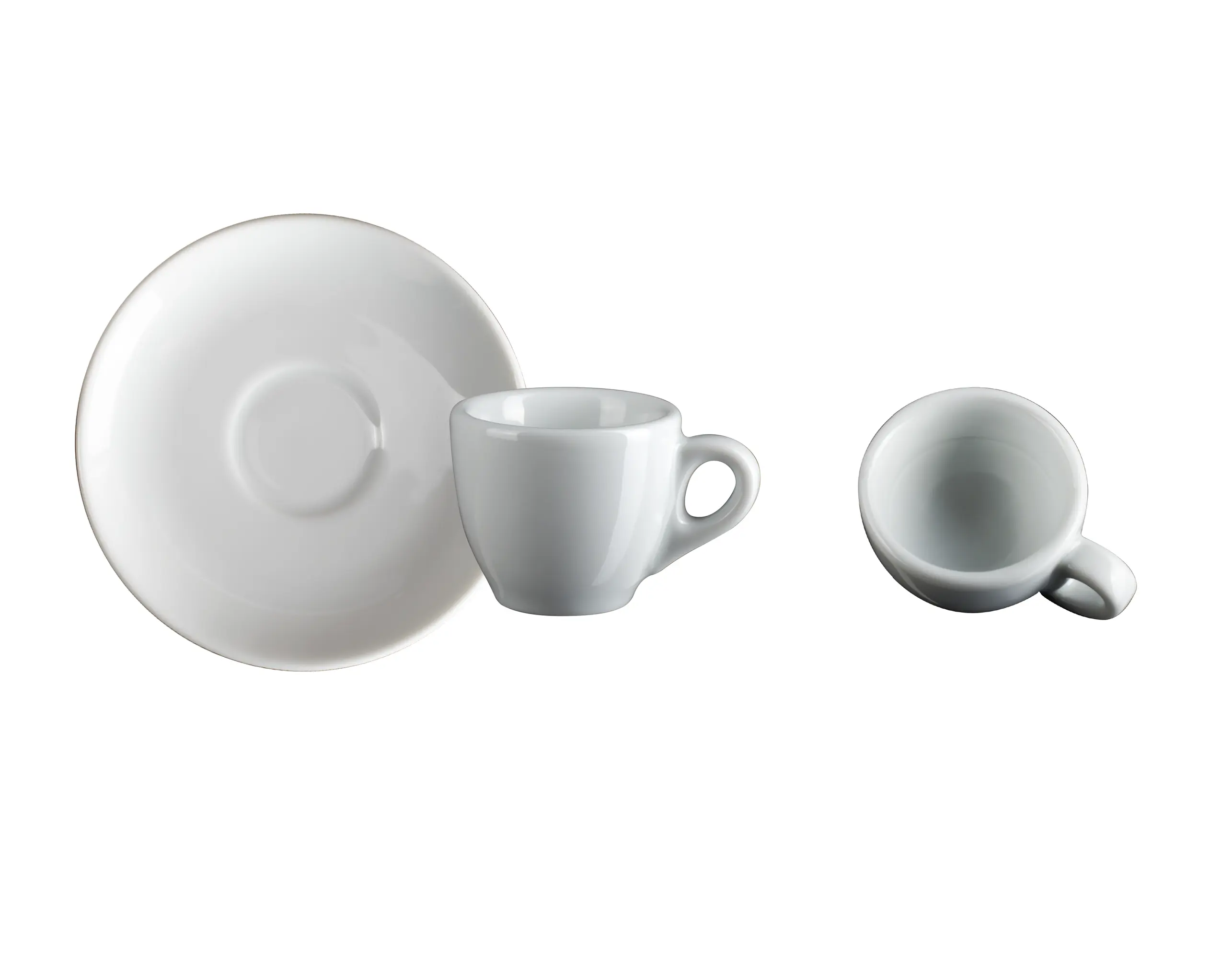Ancap Espressotasse Palermo und Untertasse mit Eichstrich 60 ml Ancap Espressotasse Palermo und Untertasse mit Eichstrich 60 ml