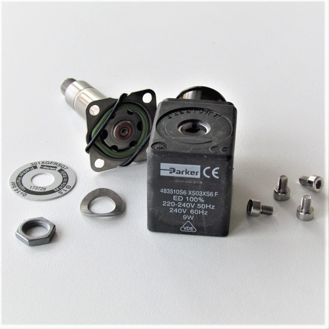 La Spaziale - 3-Wege Parker Magnetventil Edelstahl -DreamT-S1 La Spaziale - 3-Wege Parker Magnetventil Edelstahl -DreamT-S1