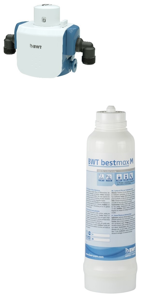 BWT bestmax Wasserfilter M Filterkerze mit Filterkopf