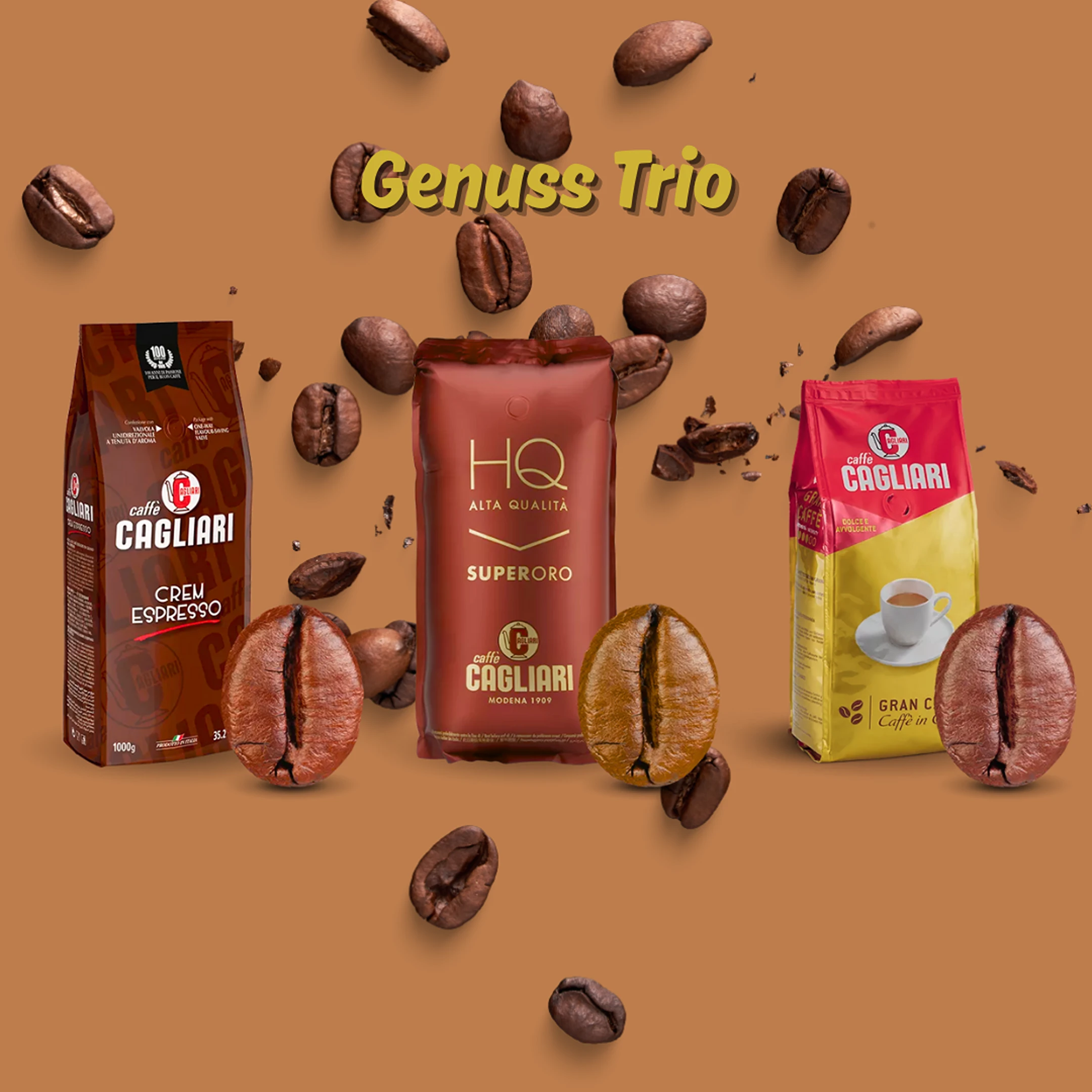 Cagliari Genuss Trio Set